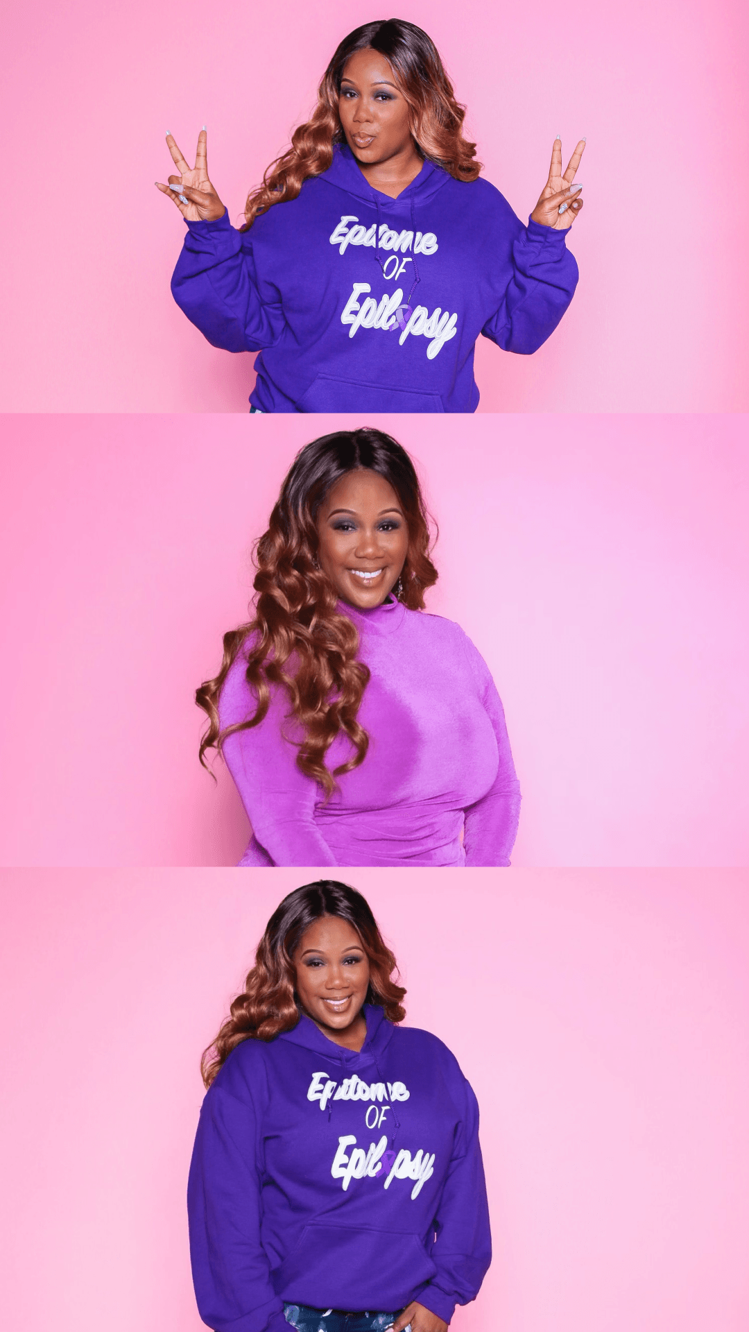JenVon Cherry in Epitome of Epilepsy apparel